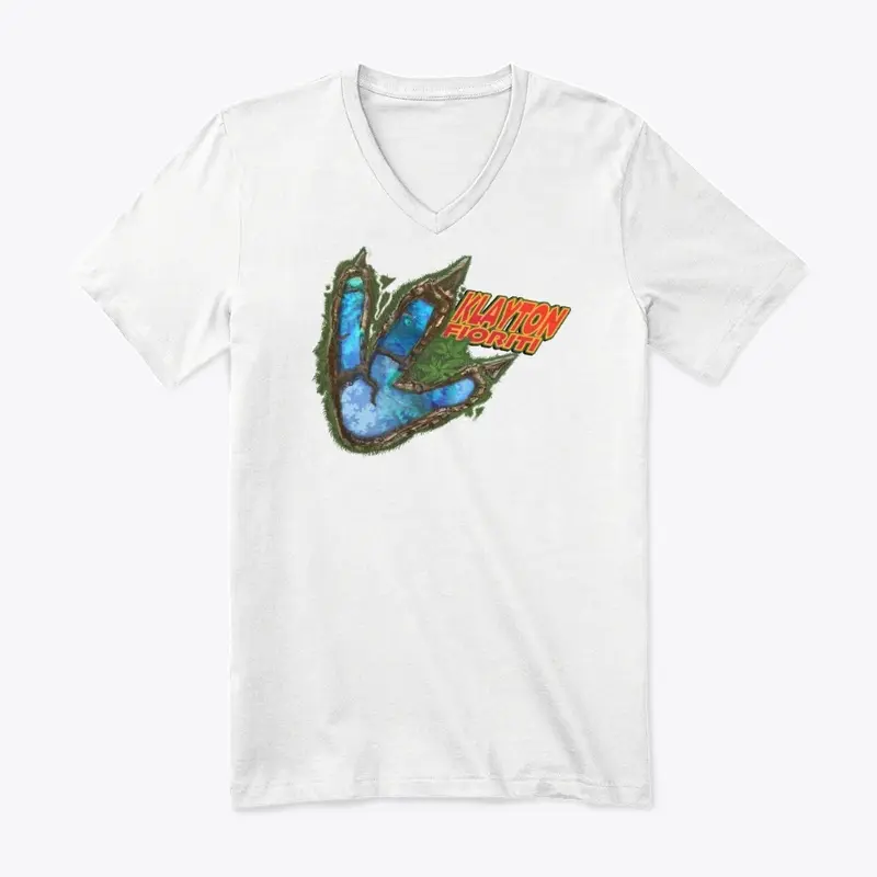 Dinosaur T.rex Footprint T shirt