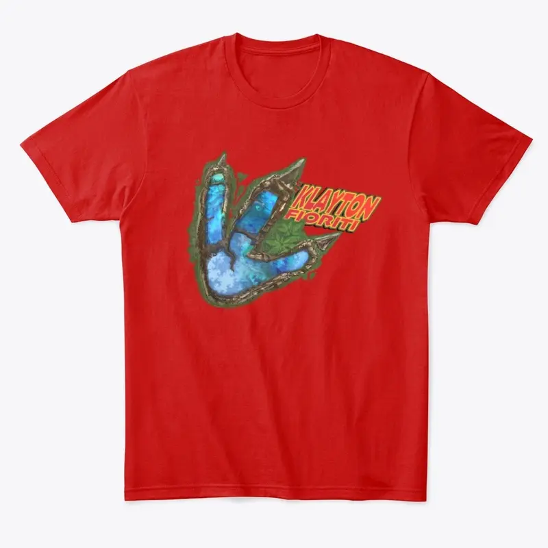 Dinosaur T.rex Footprint T shirt