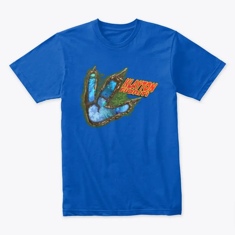 Dinosaur T.rex Footprint T shirt